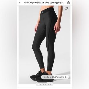 Alo Airlift High Waist 7/8 Line Up Legging